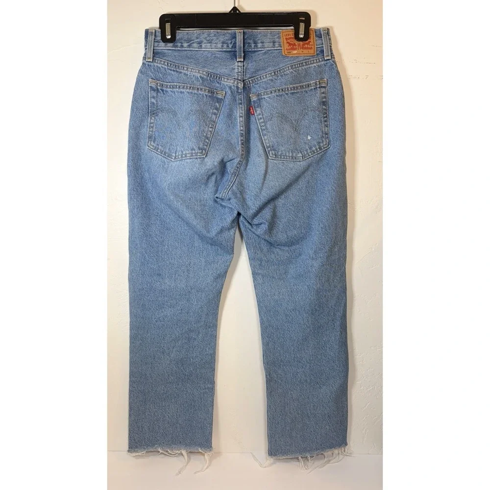 NWOT Levi's Womens 27x30 501 Limited Edition Jeans 150th Anniversary Heart Patch